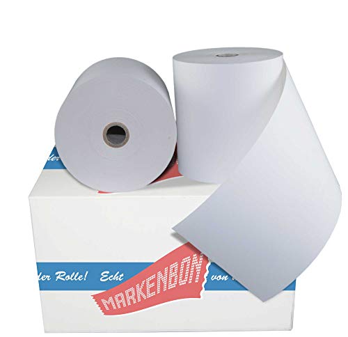 Thermorollen BPA-frei 25m für Thermopapier Thermal rolls 80 mm (50 Rollen) von markenbon von markenbon