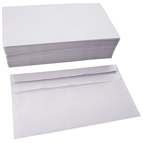 Briefumschläge Kompakt, 75 g/qm, SK, 125x235mm, ohne Fenster, weiß (Innendruck), PG = 1000 Stück von mayer-network