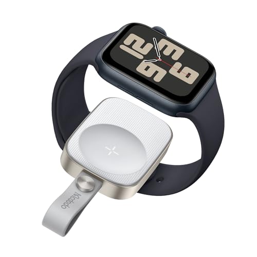 Mcdodo Watch Ladekabel iWatch Ladegerät für Apple Watch Ladekabel USB C Magnetisches Ladegerät Portable Charging iPhone für für iWatch Series 9 8 7 6 5 4 3 2 1 SE Ultra von mcdodo