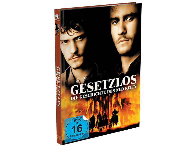 GESETZLOS - Die Geschichte des Ned Kelly 2-Disc Mediabook Cover A Limited 333 Edition (Blu-ray + DVD) Blu-ray DVD von mediacs