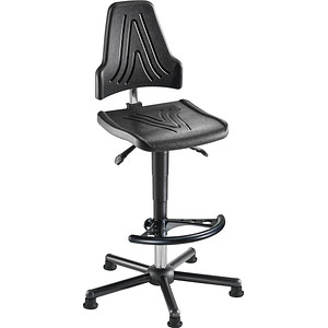 mey chair XXL Arbeitsdrehstuhl W19-25-H-PU-FS7 ESD schwarz von mey chair