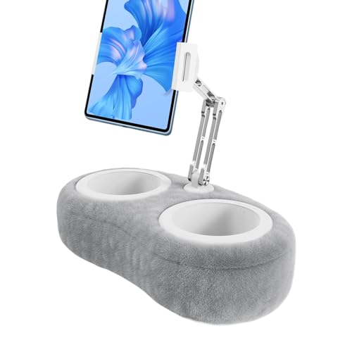 mivceklw Creative Lazy Tablet and Phone Pillow Stand, Adjustable Holder for 4.7 to 13 Inch Devices, Ideal for Watching Videos, Streaming, Bedside Tablet Stand, Comfortable Media Viewing Stand von mivceklw