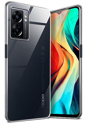 moex Aero Case kompatibel mit Oppo A77 5G - Hülle aus Silikon, komplett transparent, Klarsicht Handy Schutzhülle Ultra dünn, Handyhülle durchsichtig einfarbig, Klar von moex