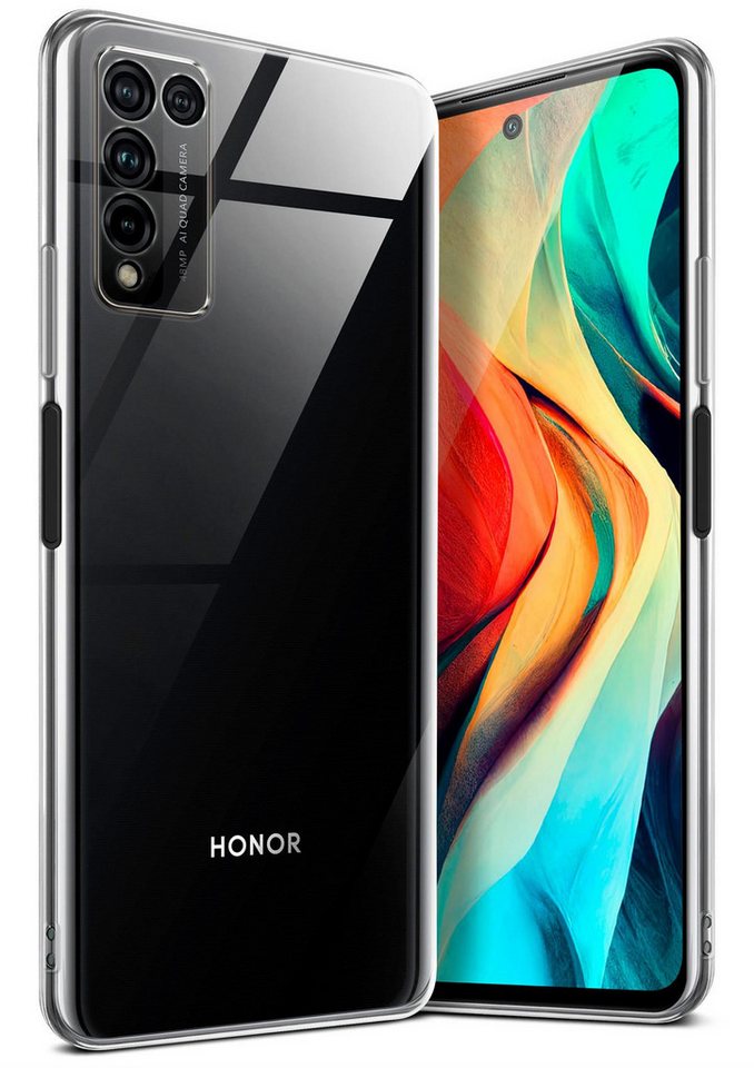 moex Handyhülle Aero Case für Honor 10X Lite, Hülle durchsichtig, Transparent Silikon Cover Schutzhülle Silikonhülle von moex