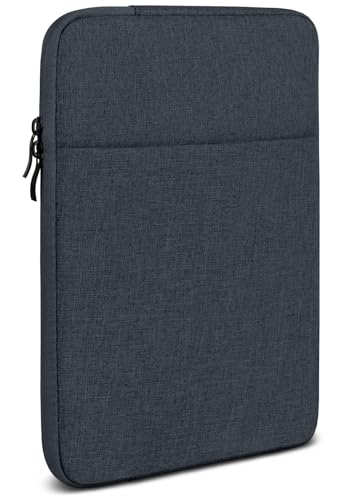 moex Tablet Tasche für Microsoft Surface Pro 5 – Sleeve Hülle mit Fach für Zubehör, Polyesterfaser Schutzhülle Minimalistisch mit Reißverschluss, Wasserabweisend, Anthrazit von moex