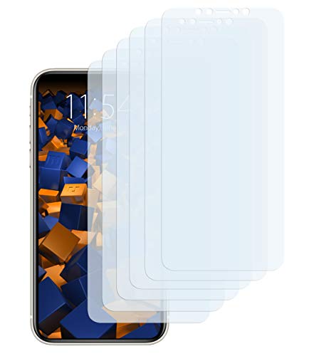 mumbi Schutzfolie kompatibel mit iPhone 11 Folie klar, Displayschutzfolie (6x), durchsichtig von mumbi