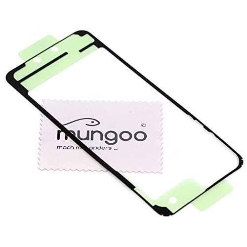 Klebefilm Akkudeckel für Samsung Original für Samsung Galaxy M33 (M336B) Dichtung Kleber Adhesive mit mungoo Displayputztuch von mungoo mach mal anders ...