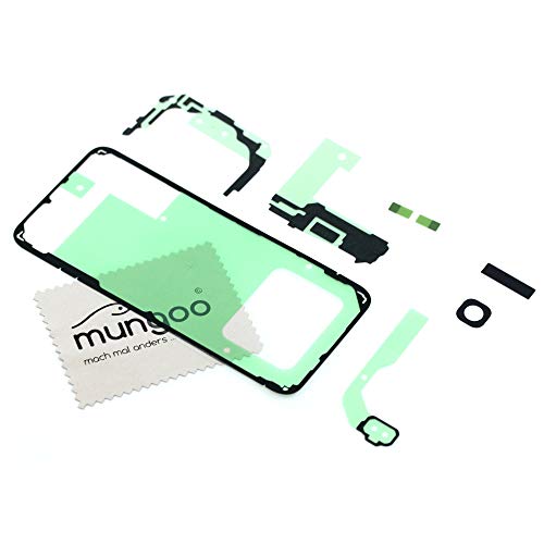 Klebefilm Set für Samsung Original für Samsung Galaxy S8 (G950F) Dichtung Kleber Adhesive mit mungoo Displayputztuch von mungoo mach mal anders ...