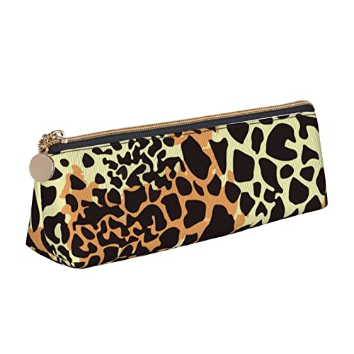 Federmäppchen, Bunte Leoparden-Camouflage-Camouflage Stiftetasche Griff Tragbar Briefpapier Tasche Erweiterbar Mäppchen Für Mädchen Schulsachen Unisex von nanchangchengbowangluokeji