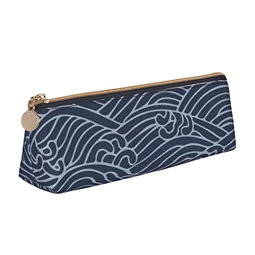 Federmäppchen, Tsunami Big Waves Japanische Kultur Federmappe Stylisches Briefpapier Tasche Tragbar Pencil Case Für Schule Unisex Teenager von nanchangchengbowangluokeji