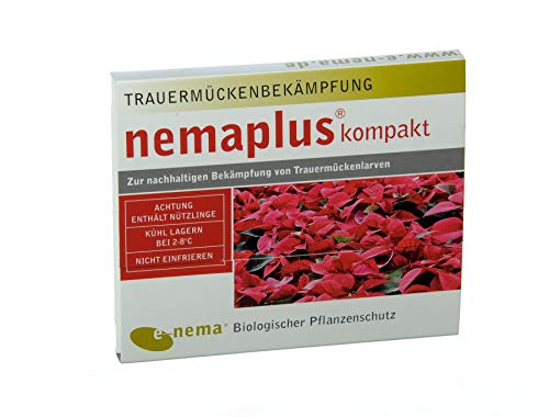 nemaplus® kompakt SF Nematoden zur Bekämpfung von Trauermücken | 2 x 5 Mio. für 10m² Blumenerde oder 50 Pflanzen von nemaplus