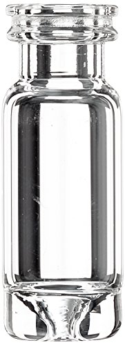 neochrom EC-1281 High Revovery Fläschchen mit Schnappring, Weite Öffnung, 2 mL, Klarglas (100-er Pack) von neochrom