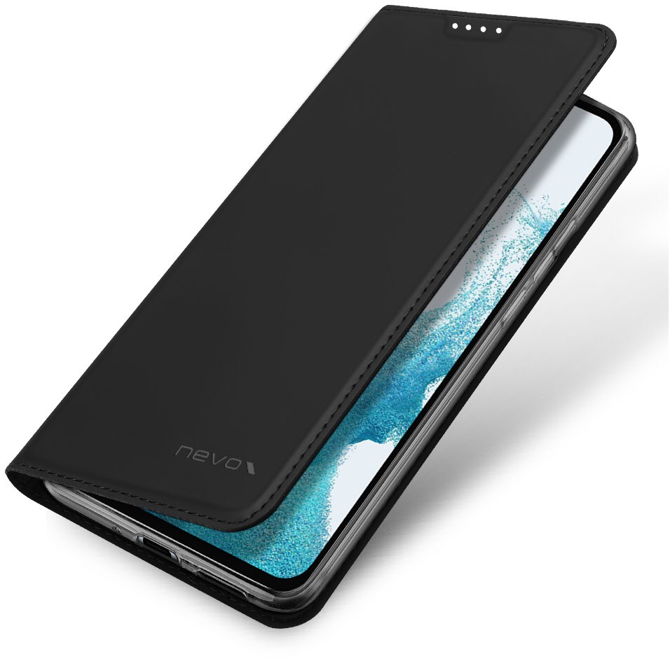 Vario Booktasche für Galaxy A54 5G schwarz von nevox