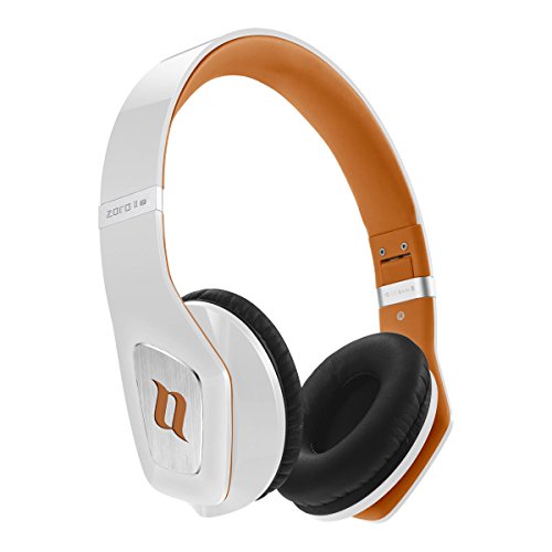 Noontec MF3122(B) Zoro HD II On-Ear-Kopfhörer weiß/orange von noontec