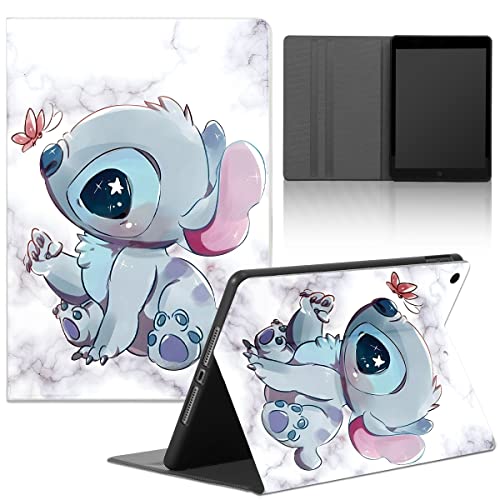 Tablet Hülle für Apple iPad Mini 6 8,3", Schutzhülle mit Cute Stitch Muster Slim Halten Sie vorne Case PU Leder Flip TPU Stoßfest Verstellbar Ständer Tablet Folio, 10 von nurkorki