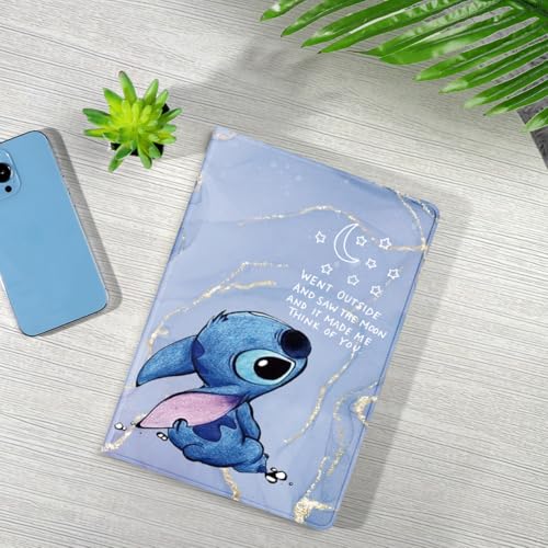 Tablet Hülle für Honor Pad 8 12", Anime Karikatur Cartoon Muster Ultradünne PU Leder Flip Schutzhülle TPU Silicone Stoßfeste Cover Verstellbar Ständer Tablet Case, Marmor 04 von nurkorki