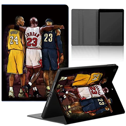 Tablet Hülle für Samsung Galaxy Tab A7 10,4" 2020 (SM-T500/T505/T507) Hülle, Schutzhülle mit Basketball Player Star 23 Muster Ultradünne PU Leder Flip mit Standfunktion Stoßfest Tablet Folio, 02 von nurkorki