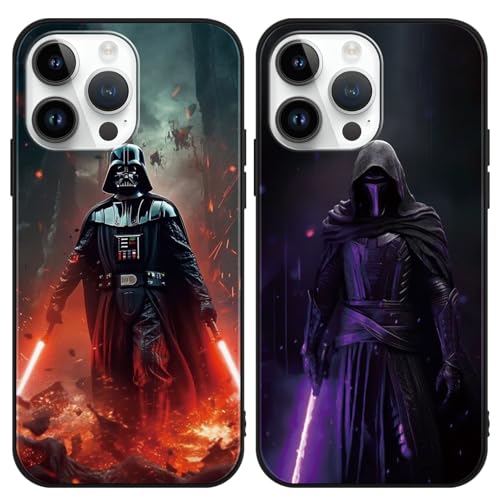 nurkorki 2 Stück Handyhülle für Samsung Galaxy A72 4/5G Hülle 6.7", Aesthetic Kreative Cartoon Muster Design Weiche TPU Silikon Stoßfest Kameraschutz Schwarz Schutzhülle von nurkorki