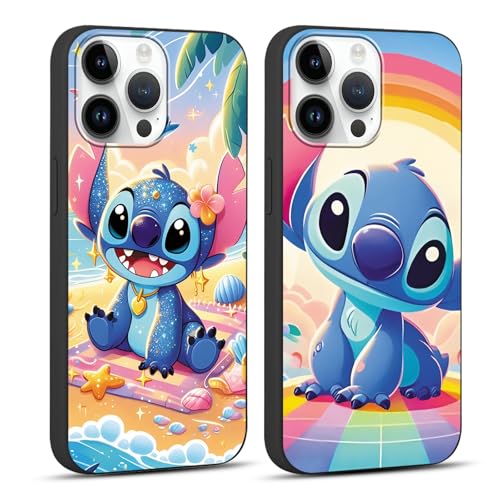 nurkorki 2 Stück Handyhülle für Xiaomi Mi 10T Lite 5G Hülle 6,67",Cute Anime Kawaii Muster Design Aesthetic Handyhülle,Weich Silikon TPU Stoßfest Schutzhülle für Xiaomi Mi 10T Lite 5G,Schwarz 03 von nurkorki