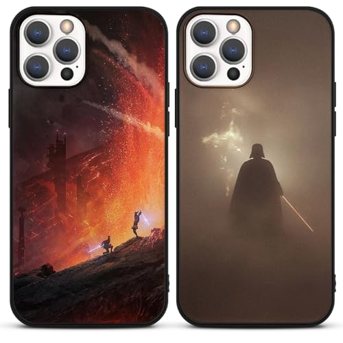 nurkorki 2 Stück Schutzhülle für Apple iPhone 16 Hülle 6.1", Kreative Cartoon Muster Motiv mit Dünn Weich TPU Silikon Handyhülle, Aesthetic Design Kratzfest Stoßfest Handyhüllen Bumper Case von nurkorki