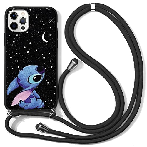 nurkorki Handykette für Samsung Galaxy S9 Plus - 6,2" Hülle, Schön Stitch Necklace Hülle mit Band Schutzhülle mit Kordel zum Umhängen Silikon Weich TPU Handyhülle für Galaxy S9 Plus, 06 von nurkorki