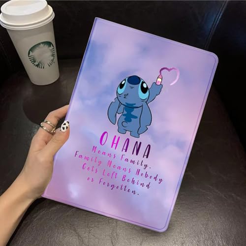 nurkorki Schwarz Tablet Hülle für Samsung Galaxy Tab A9 8,7" (SM-X110/SM-X115),PU Leder Tasche Schutzhülle mit Cartoon Anime Muster,Dreifach Gefalteter Ständer,Stoßfeste Tablet Schutzhülle,Cute 10 von nurkorki