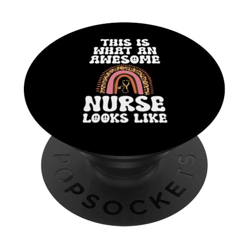 So sieht eine tolle Krankenschwester aus wie Kinderzimmer PopSockets mit austauschbarem PopGrip von nurses & healthy Gift