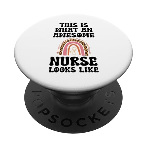 So sieht eine tolle Krankenschwester aus wie Kinderzimmer PopSockets mit austauschbarem PopGrip von nurses & healthy Gift