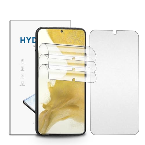 nvskvd Matt Hydrogel Folie für Samsung Galaxy S22 Plus 5G /S22+ 5G, 3 Stück Entspiegelte TPU Schutzfolie Flexible Displayschutzfolie Display Blendschutz, Anti-Fingerabdruck von nvskvd