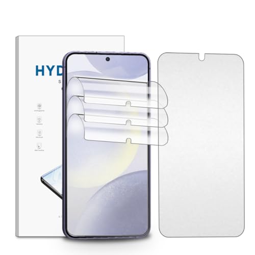 nvskvd Matt Hydrogel Folie für Samsung Galaxy S24, 3 Stück Entspiegelte TPU Schutzfolie Flexible Displayschutzfolie Display Blendschutz, Anti-Fingerabdruck von nvskvd