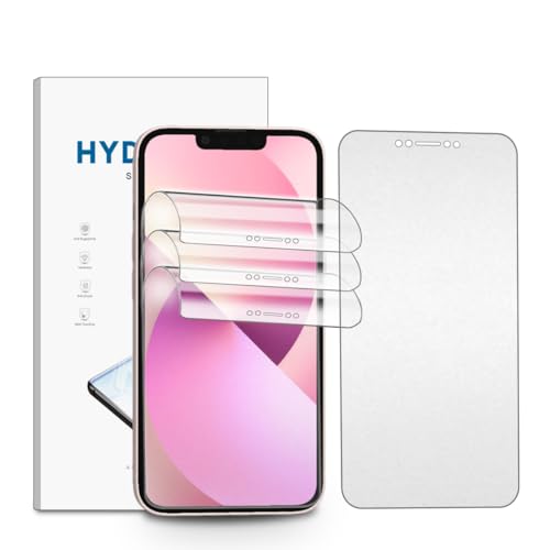 nvskvd Matt Hydrogel Folie für iPhone 13 Mini, 3 Stück Entspiegelte TPU Schutzfolie Flexible Displayschutzfolie Display Blendschutz, Anti-Fingerabdruck von nvskvd