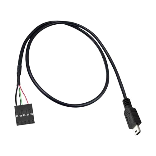 omiinitio 50 Cm USB 2.0 5Pin Stecker Auf 9Pin Buchse Header Kabel Motherboard Header Datenkabel Ersatz Für Elektronik von omiinitio