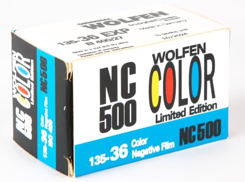 original WOLFEN (ORWO) NC500 Color Kleinbildfilm 400 ASA 36 Aufnahmen Made in Germany von originalWOLFEN