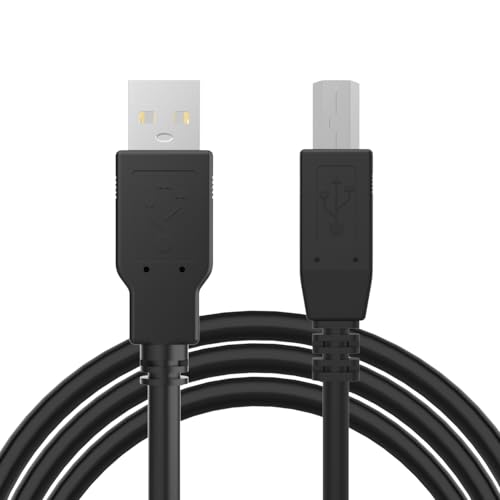 pluX USB B Kabel für Focusrite Scarlett, Behringer UMC Serie, Yamaha MG Serie, Behringer Xenyx, Schiit Modi, Topping D30 2M Schwarz pluX USB B Kabel für Focusrite Scarlett, Behringer UMC Serie, Yamaha MG Serie, Behringer Xenyx, Schiit Modi, Topping D30 2M Schwarz von pluX