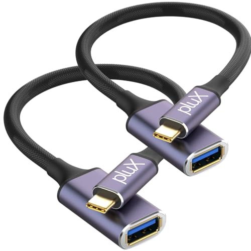 pluX USB C auf USB Adapter 2 Pack, USB C Adapter OTG Kabel Typ C Stecker auf USB 3.1 Buchse Kompatibel mit iPhone 16 Pro Max/15 Pro Max, MacBook, iPad Pro, Samsung Galaxy S24/S23/S22, Pixel 9/8 pluX USB C auf USB Adapter 2 Pack, USB C Adapter OTG Kabel Typ C Stecker auf USB 3.1 Buchse Kompatibel mit iPhone 16 Pro Max/15 Pro Max, MacBook, iPad Pro, Samsung Galaxy S24/S23/S22, Pixel 9/8 von pluX