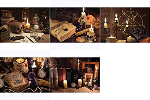 Postkarten-Set "Mystic and Gothic: Mystic Candles and Objects" von postkarten-universum.de