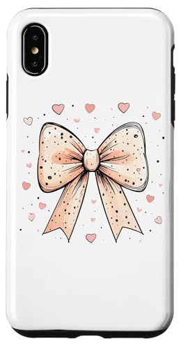 Girly || Ästhetische rosa Schleife || Herz Liebe romantisches Herz Hülle für iPhone XS Max von pretty pink cute ribbons and heart theme