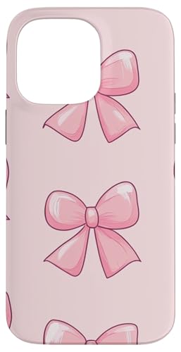 Girly || Schleife in Aquarell || Kokette || Ästhetische rosa Schleife Hülle für iPhone 14 Pro Max von pretty pink cute ribbons theme