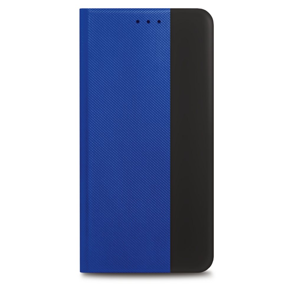 prio Handytasche prio Schutzhülle für iPhone 6/6S blau-schwarz (Book Cover) von prio