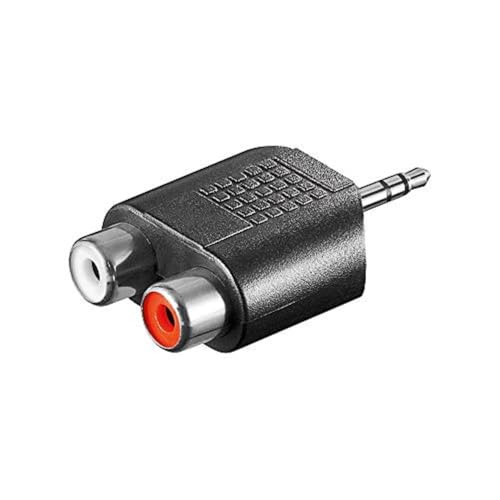 profitec AD 8302 Adapter Stereo Klinkestecker 3,5mm - 2 x Cinch-Buchse von profitec