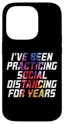 Hülle für iPhone 14 Pro I Social Distancing Forever Programmierer von programming code PC computer nerd Language Error