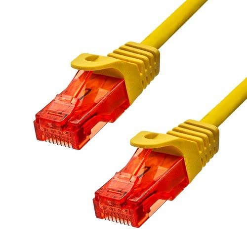 proxtend CAT6 U/UTP CU LSZH Ethernet-Kabel Gelb 30CM von proxtend