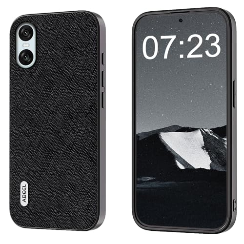 qichenlu Echtleder Back Cover für Sony Xperia 10 VI,【Business Serie,Stoßfest TPU Rahmen】 Robustes Rindsleder Handy Schutz Hülle Tasche Ledercase für Sony Xperia 10 VI,Schwarz qichenlu Echtleder Back Cover für Sony Xperia 10 VI,【Business Serie,Stoßfest TPU Rahmen】 Robustes Rindsleder Handy Schutz Hülle Tasche Ledercase für Sony Xperia 10 VI,Schwarz von qichenlu