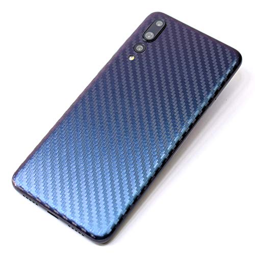 qichenlu [Glänzend Stahlblau 2 Stück Rückseite Folie für P20 Lite,Folie Hinter für P20 Lite,Carbon Look Matt Klebefolie Kratzfest Hinten Schutz,Case Freundlich Weich Back Film für Huawei P20 Lite qichenlu [Glänzend Stahlblau 2 Stück Rückseite Folie für P20 Lite,Folie Hinter für P20 Lite,Carbon Look Matt Klebefolie Kratzfest Hinten Schutz,Case Freundlich Weich Back Film für Huawei P20 Lite von qichenlu