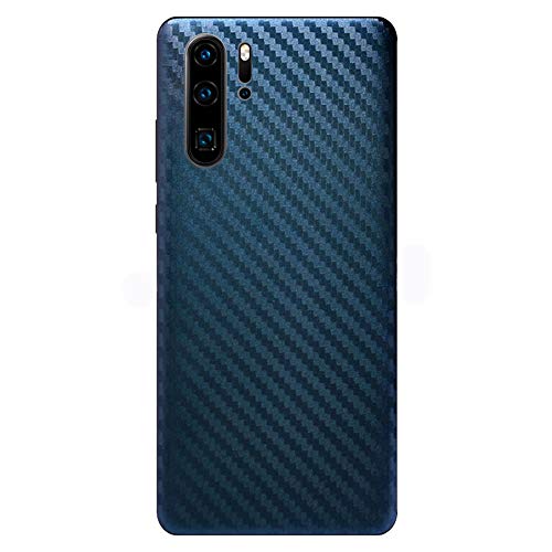qichenlu [Glänzend Stahlblau 2 Stück Rückseite Folie für P30 Pro,Folie Hinter für P30 Pro,Carbon Look Matt Klebefolie Kratzfest Hinten Schutz,Case Freundlich Weich Back Film für Huawei P30 Pro qichenlu [Glänzend Stahlblau 2 Stück Rückseite Folie für P30 Pro,Folie Hinter für P30 Pro,Carbon Look Matt Klebefolie Kratzfest Hinten Schutz,Case Freundlich Weich Back Film für Huawei P30 Pro von qichenlu