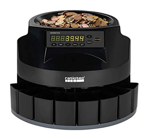 ratiotec 00946954 Münzzähl- und Sortiermaschine CS 50 ratiotec 00946954 Münzzähl- und Sortiermaschine CS 50 von ratiotec