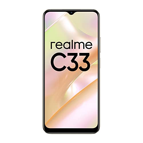 realme C33 128GB/4GB RAM Dual-SIM sandy-gold von realme