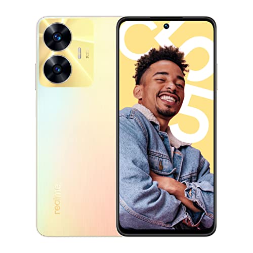 realme Smartphone C55, 17 cm (6,72 Zoll), goldfarben, 256 GB von realme