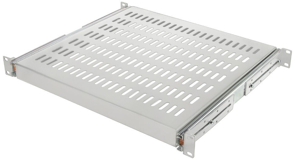 Restposten: LogiLink 19,  Fachboden, 1 HE, ausziehbar, 400 mm von restposten