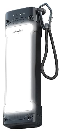 revolt Led Leuchten: Outdoor-USB-Powerbank mit 20.000 mAh, LED-Licht, USB-C PD 20 W, LED (Powerbank Taschenlampe, Schnelllade-Powerbank, Batterien) von revolt